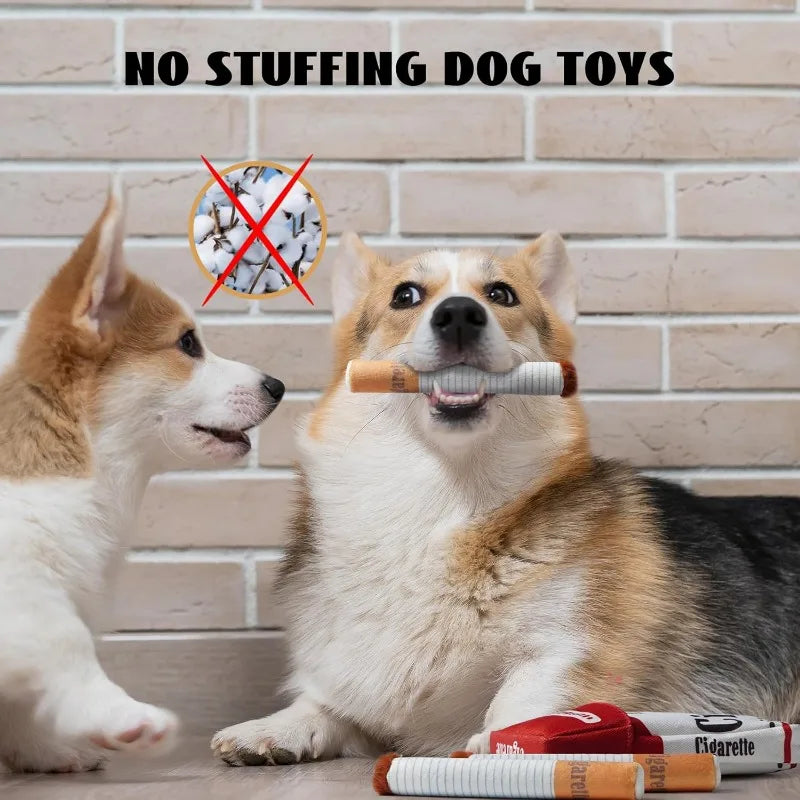 creative cigarette interactive toy for dog