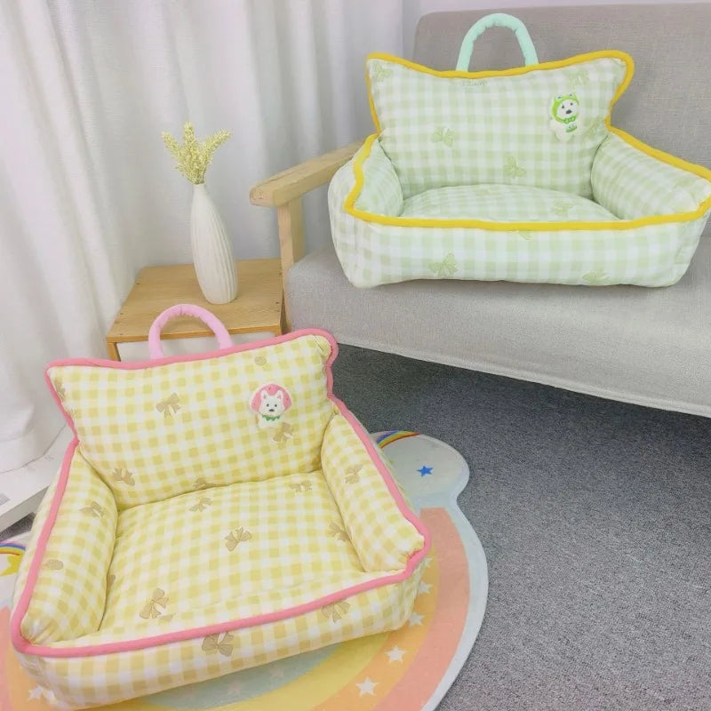 cozy and comfortable pet sofa bed