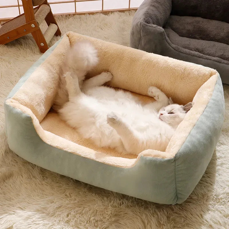 plush bed for pets