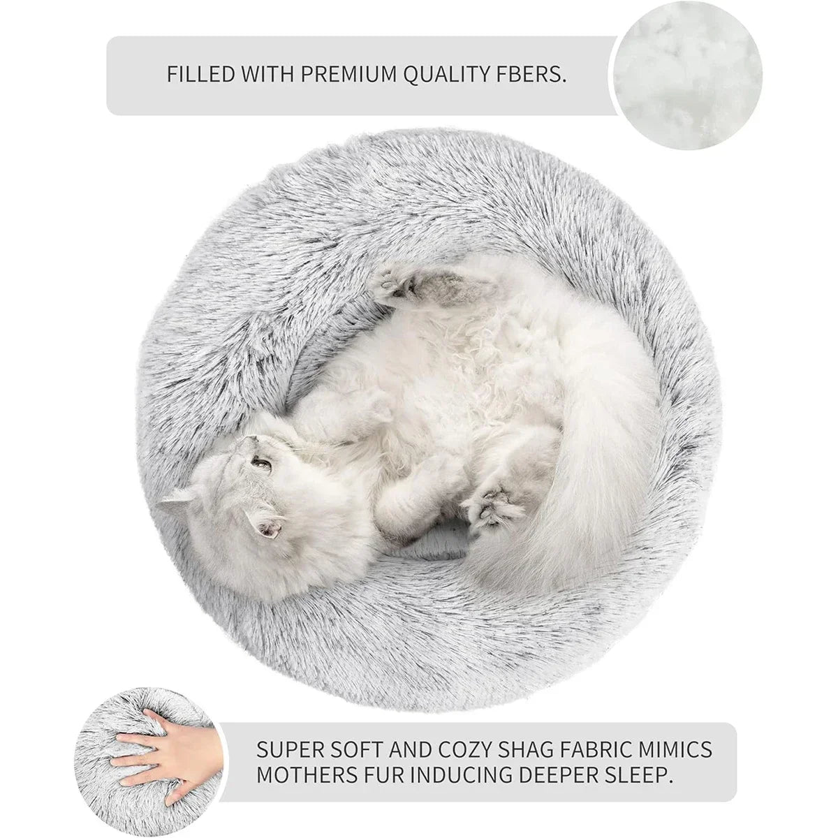 50cm round bed for pets