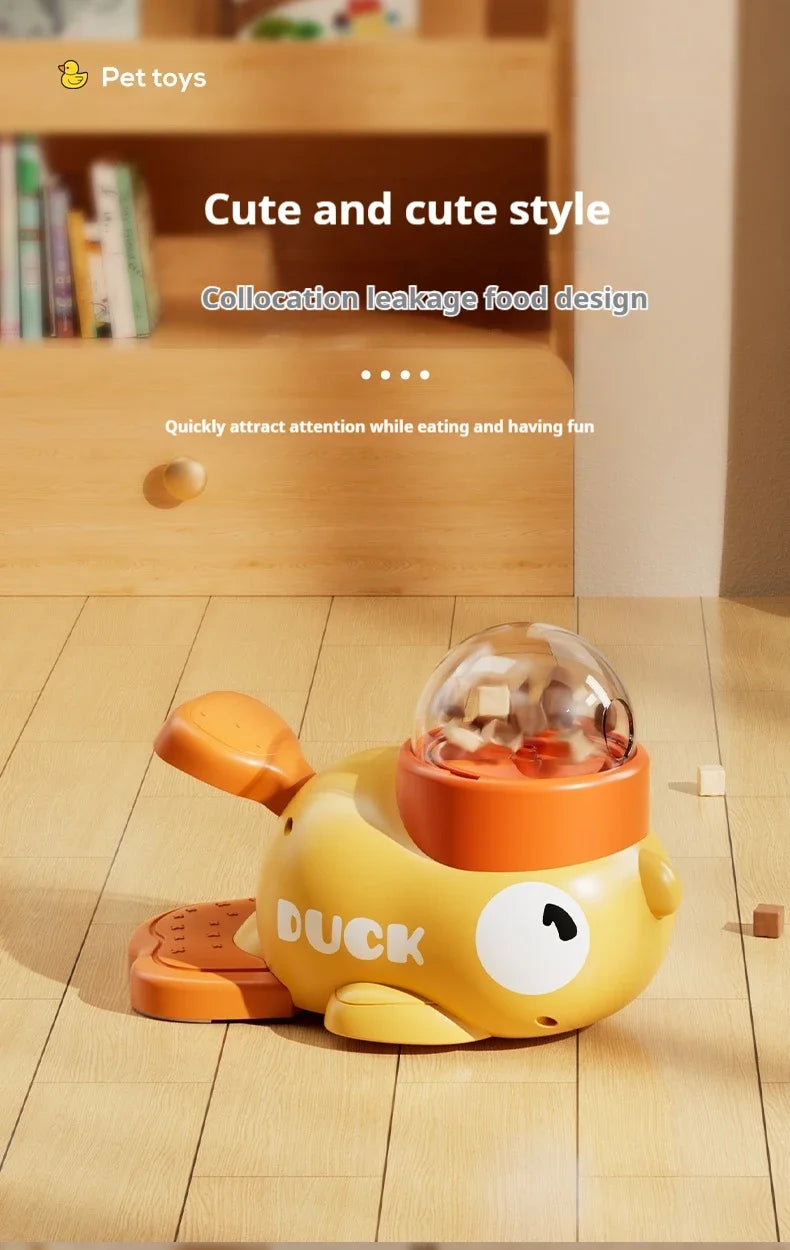 automatic dog feeder and toy