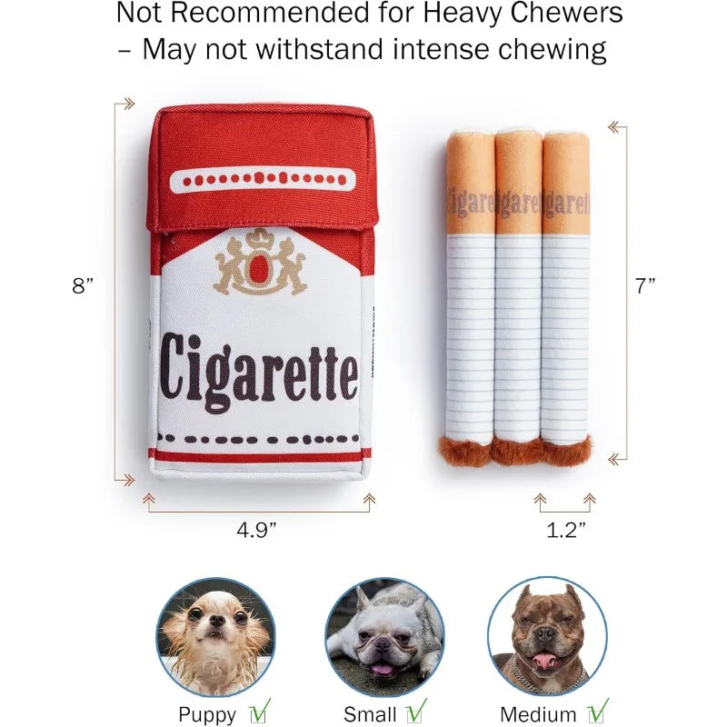 creative cigarette interactive toy for dog