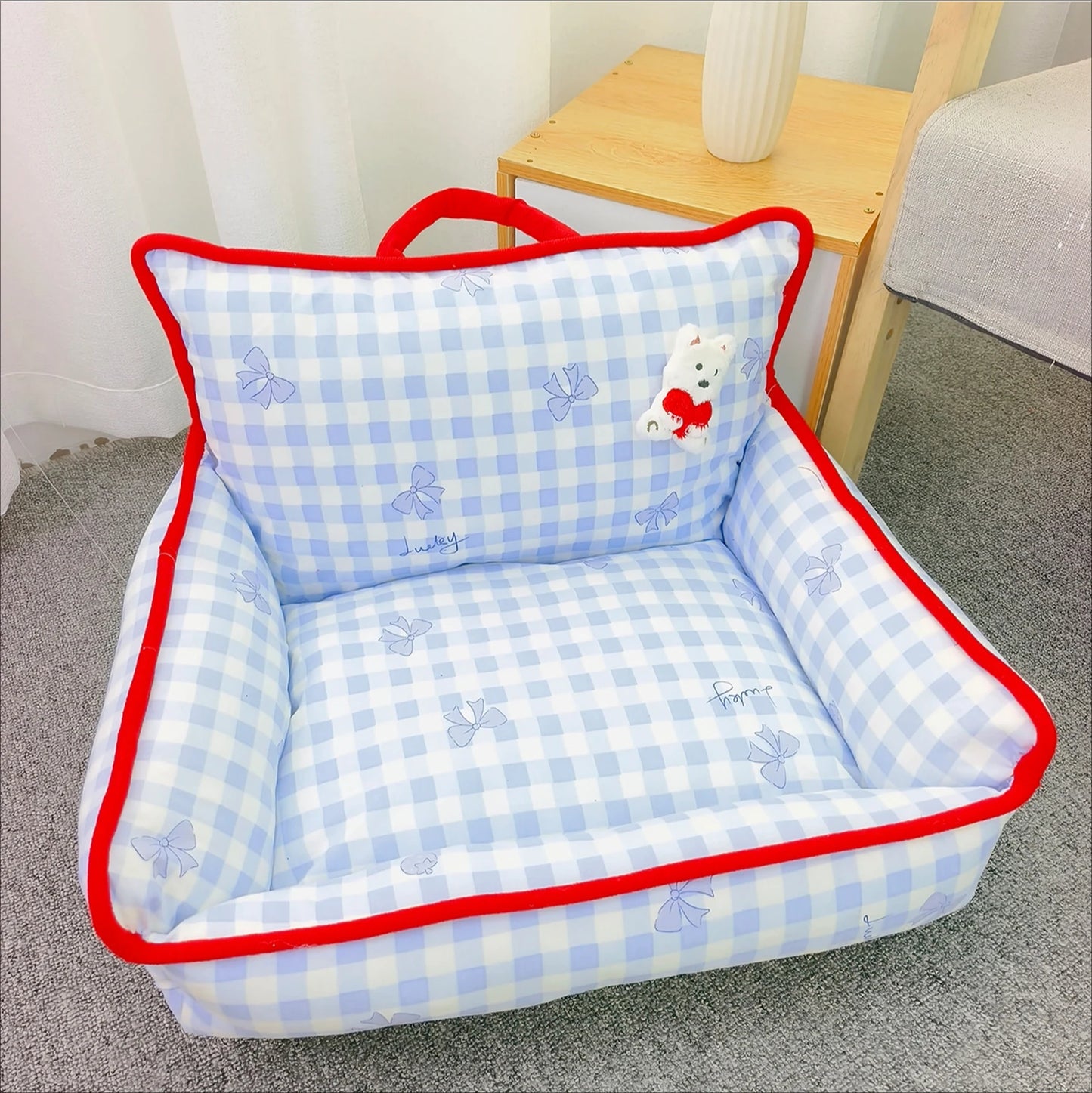 cozy and comfortable pet sofa bed