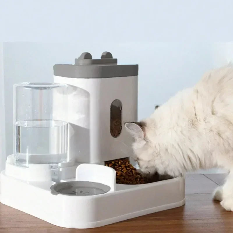2-in-1 automatic pet feeder