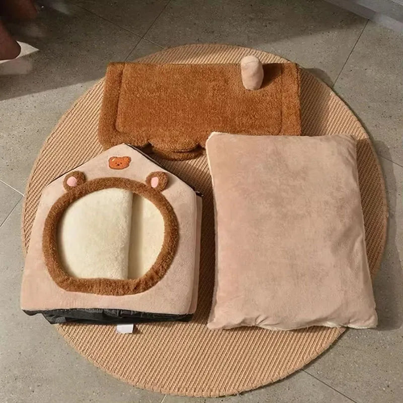 comfortable pet nest small tent