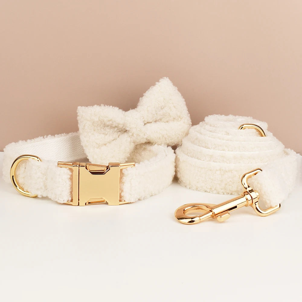 pet dog handmade knitted necklace
