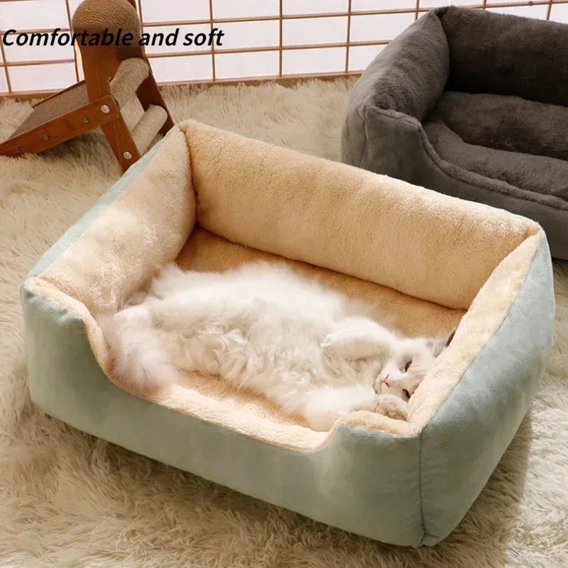 plush bed for pets