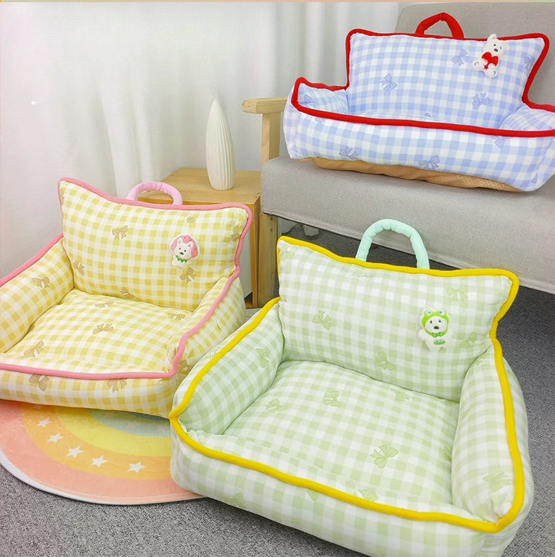 cozy and comfortable pet sofa bed