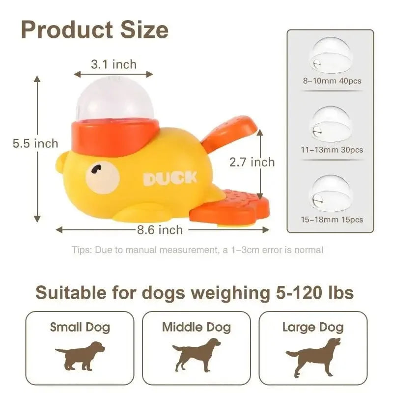 automatic dog feeder and toy