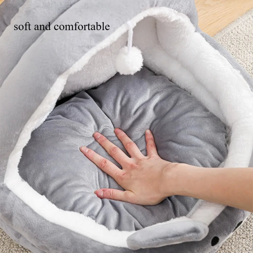 cartoon pet sleeping bed