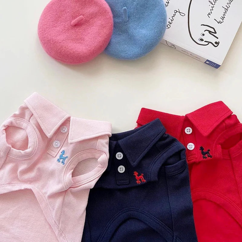 summer polo shirt for dogs