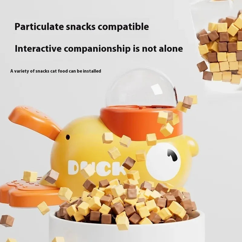 automatic dog feeder and toy