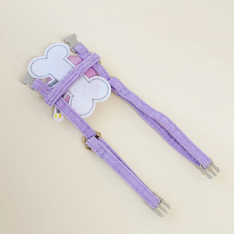 cute bee style pet harnesses and leash