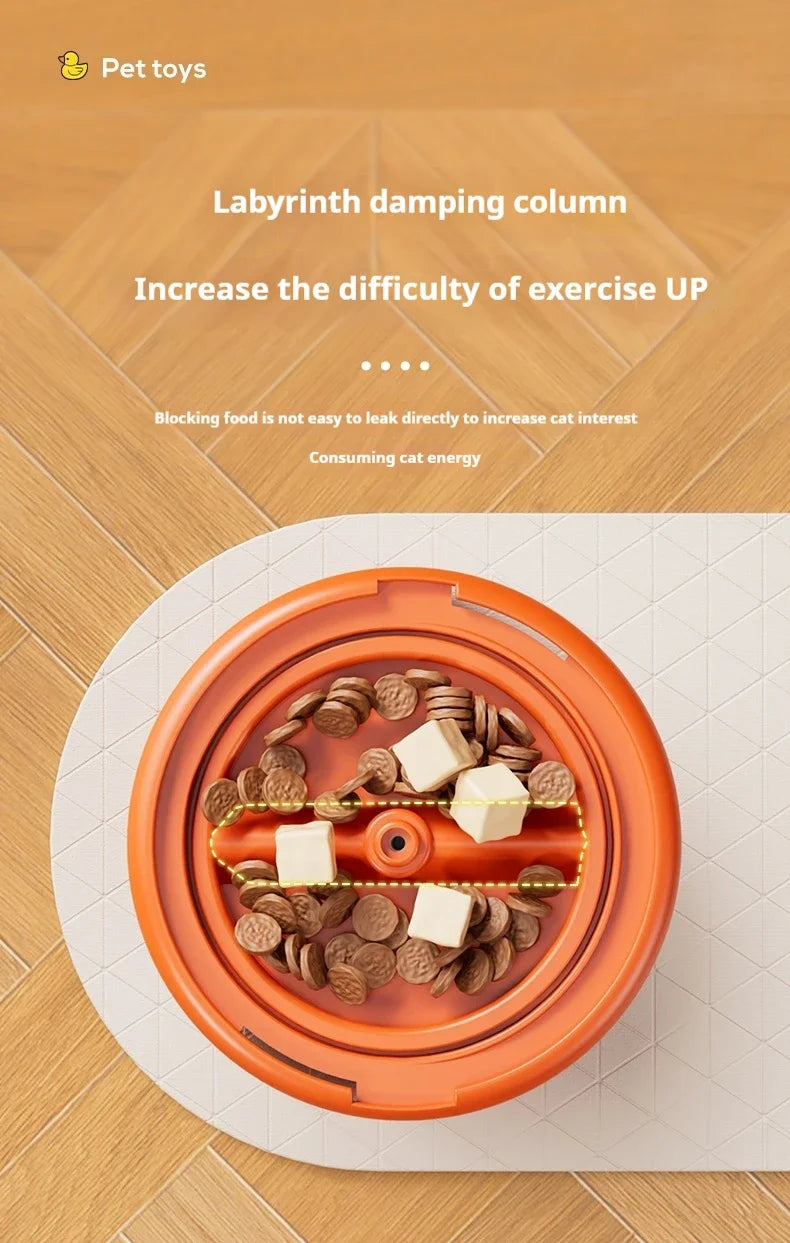 automatic dog feeder and toy