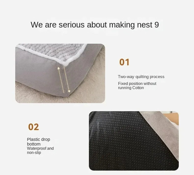 pet bed for dogs and cats