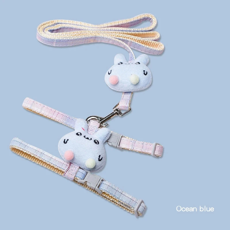 cat harness leash set