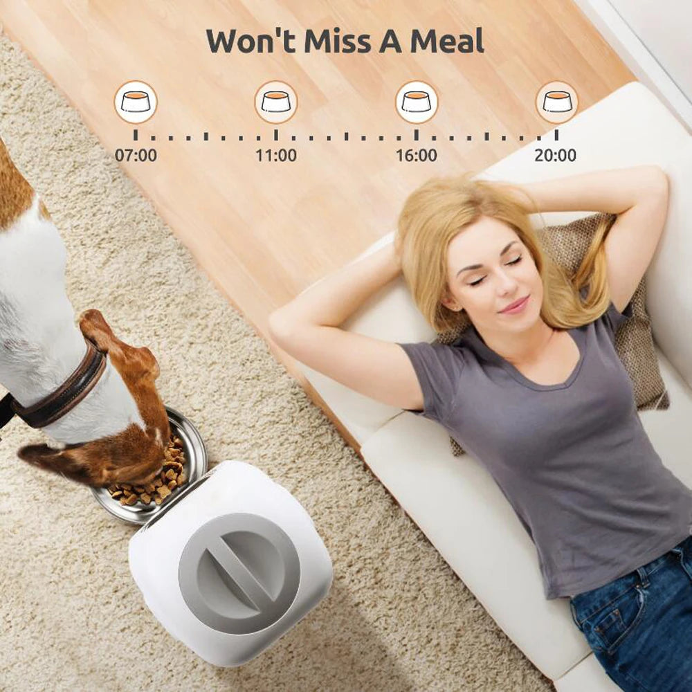 3.5l automatic smart pet feeder