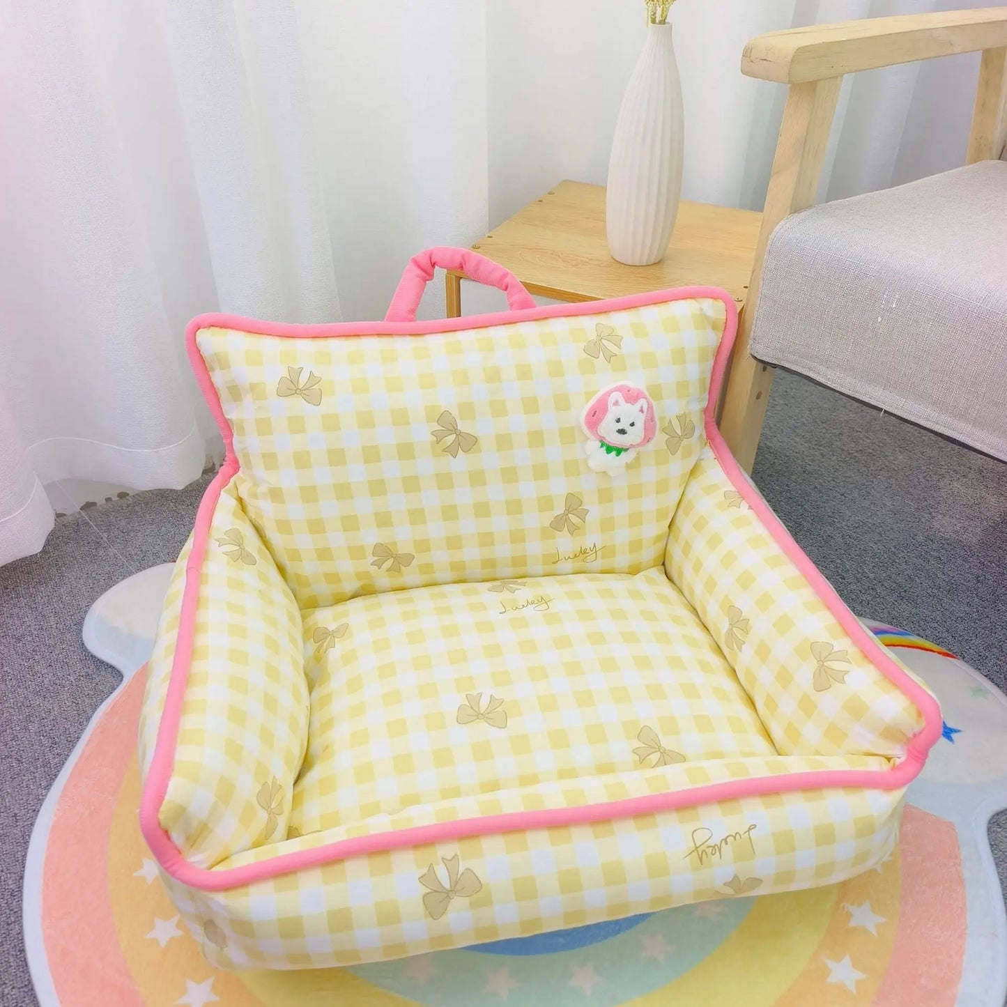 cozy and comfortable pet sofa bed