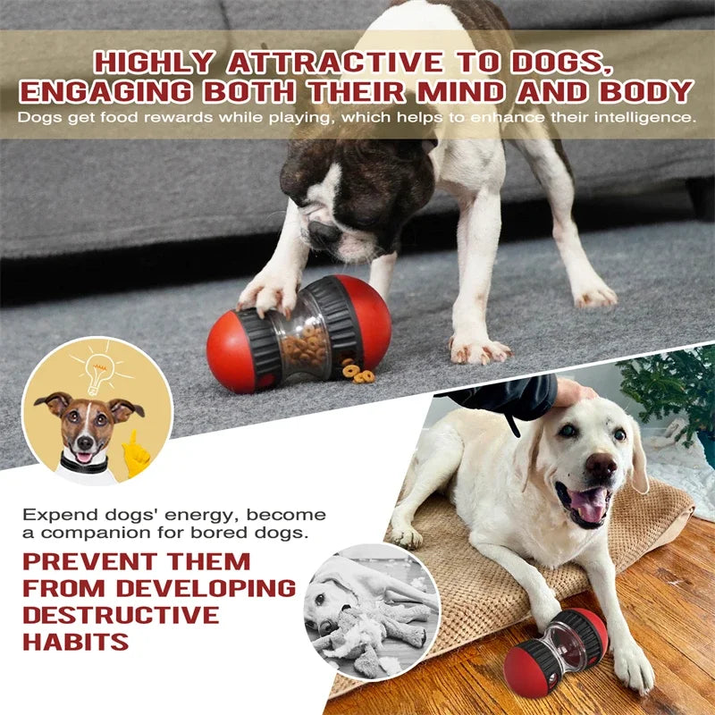 rolling feeder toy