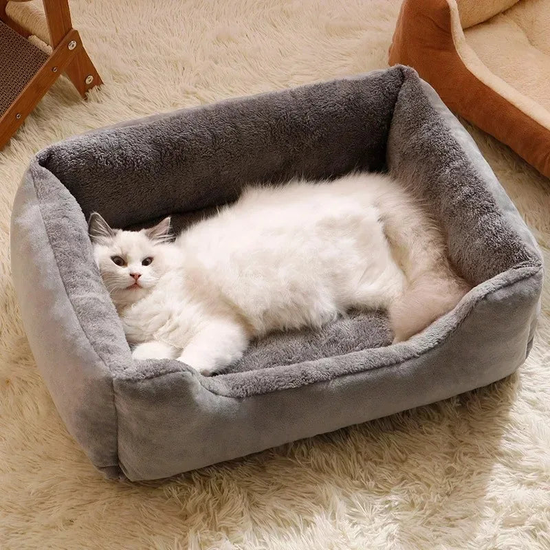 plush bed for pets