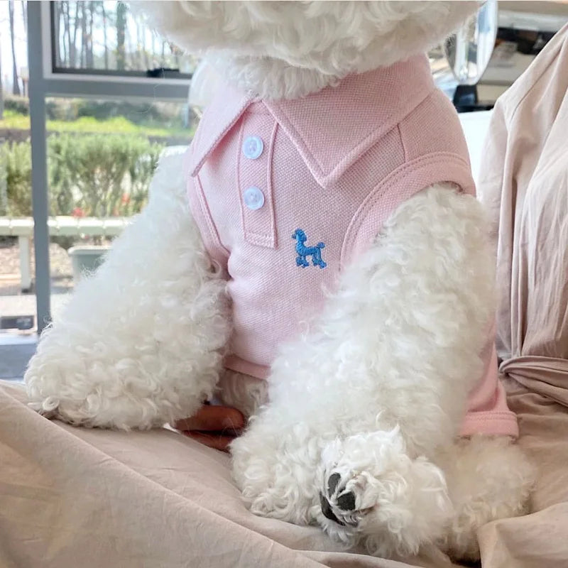 summer polo shirt for dogs