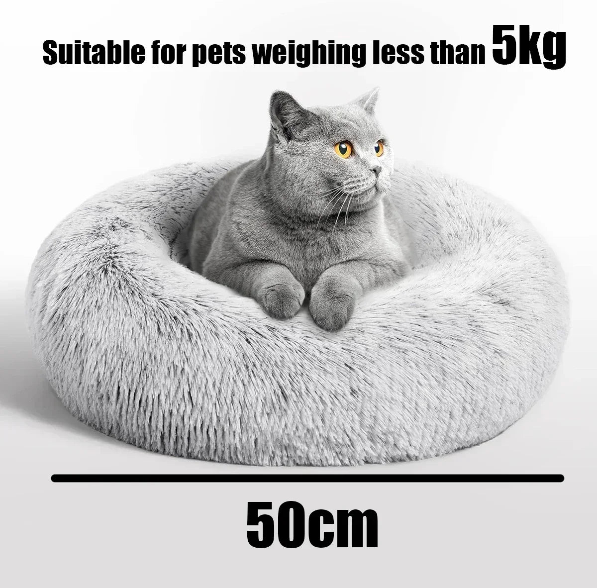 50cm round bed for pets