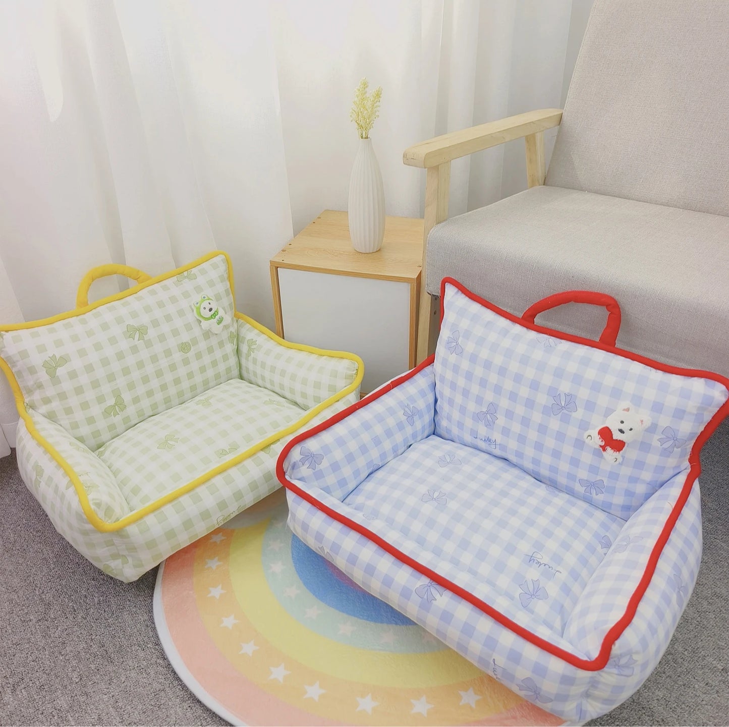 cozy and comfortable pet sofa bed
