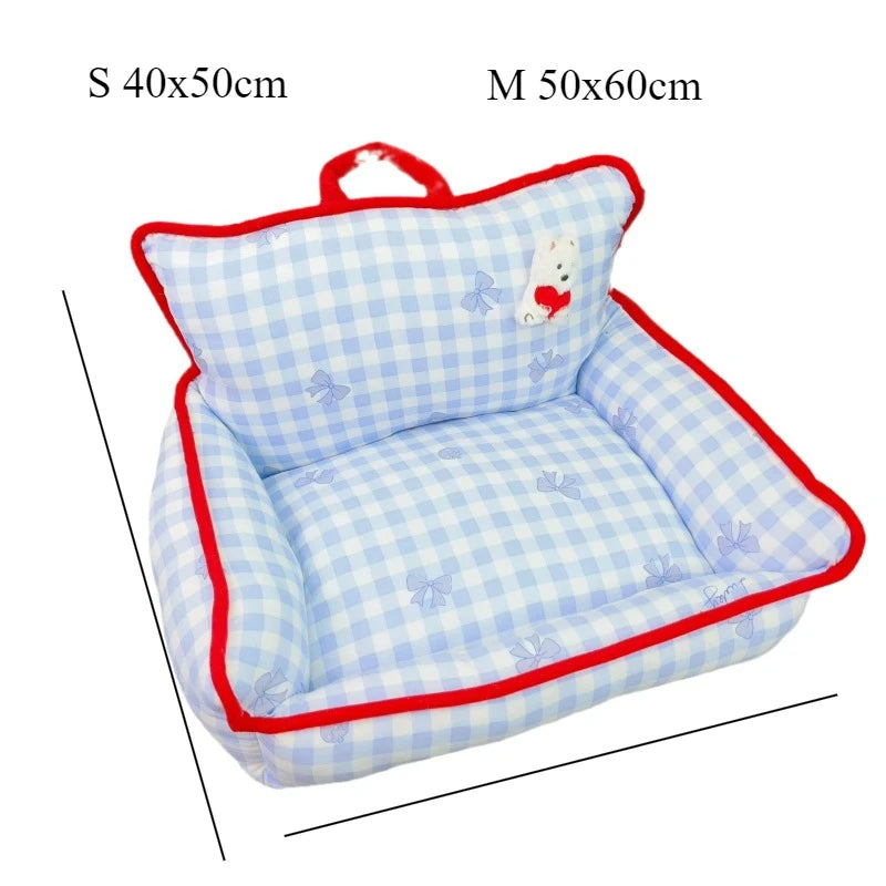 cozy and comfortable pet sofa bed
