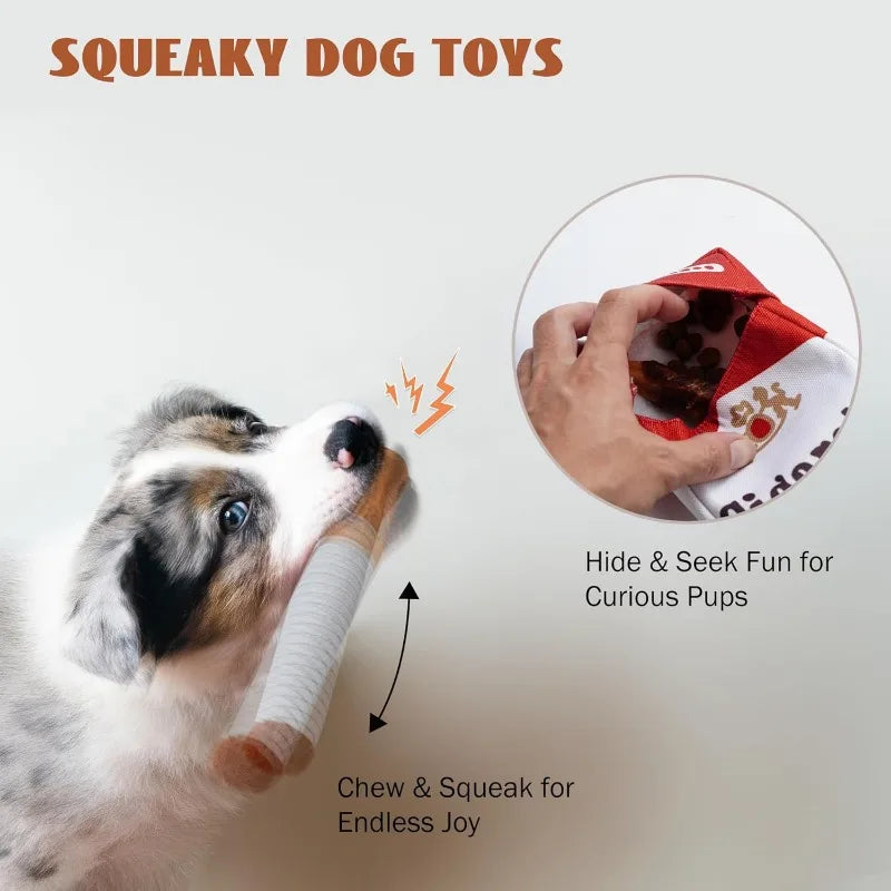 creative cigarette interactive toy for dog