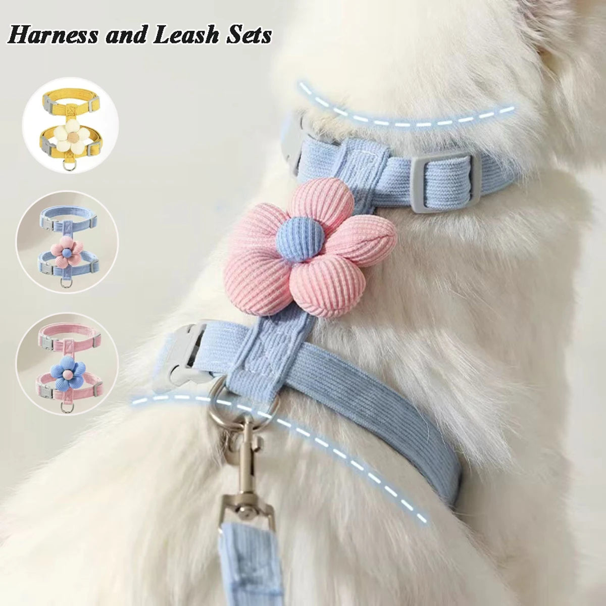 cat harness and leash sets