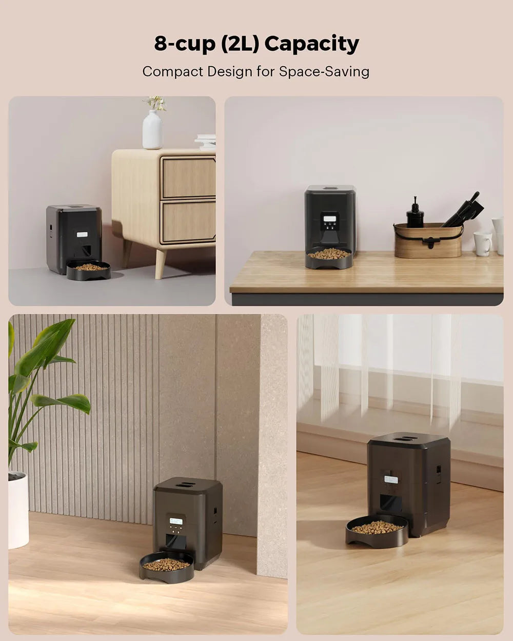 smart automatic pet feeder