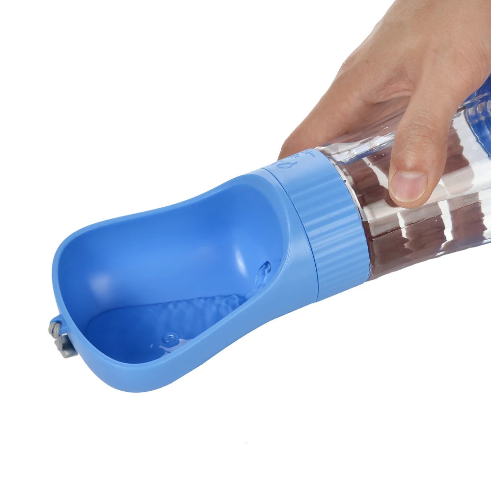 portable water bottle with food container