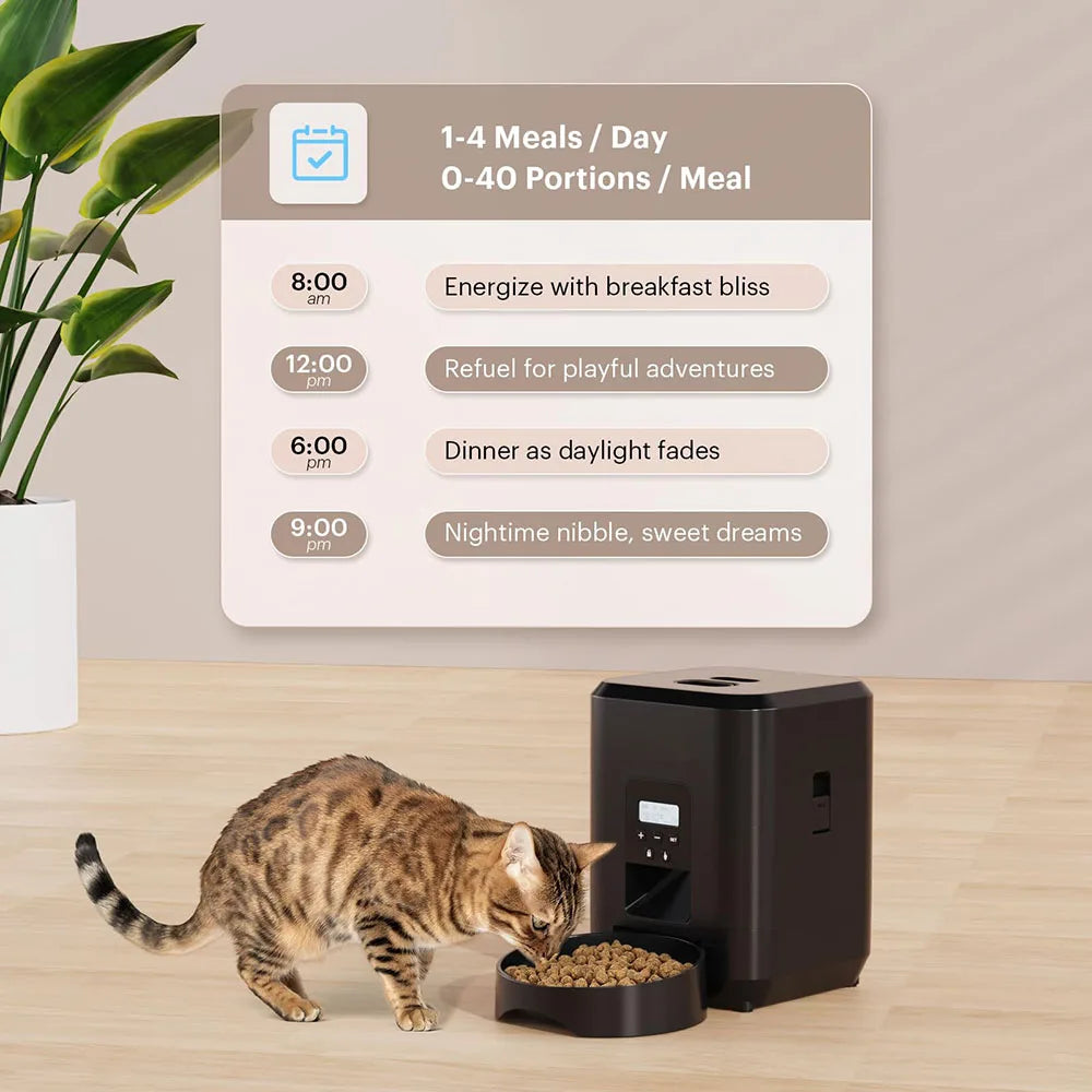 smart automatic pet feeder