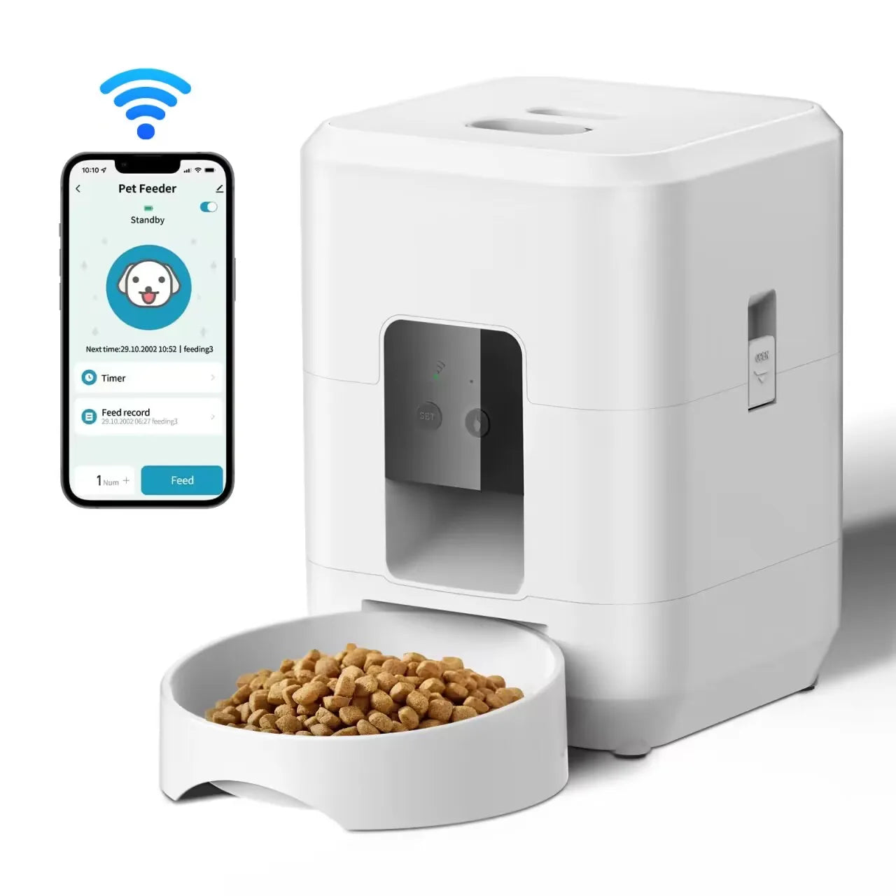smart automatic pet feeder