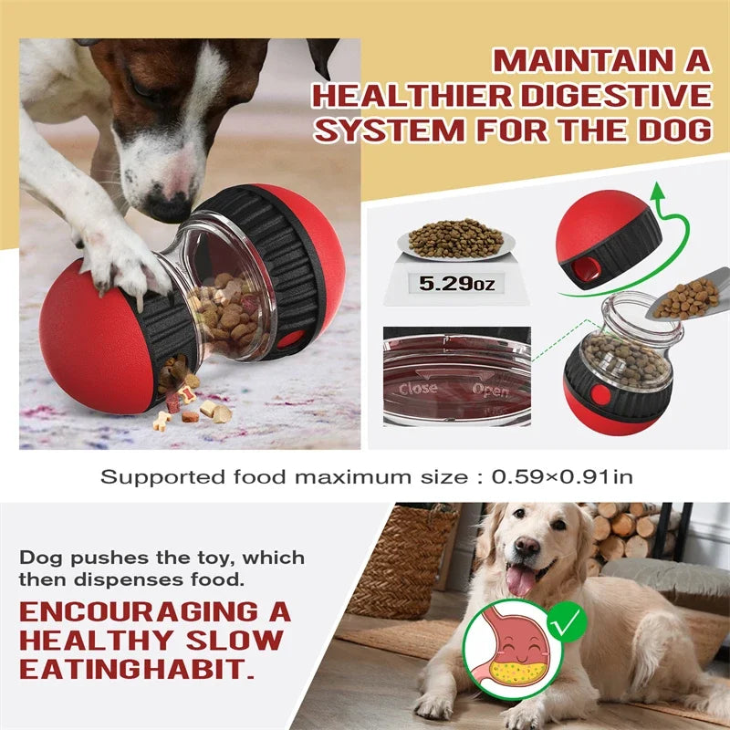 rolling feeder toy