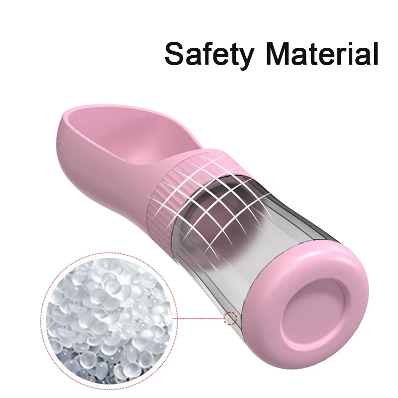 portable water bottle with food container