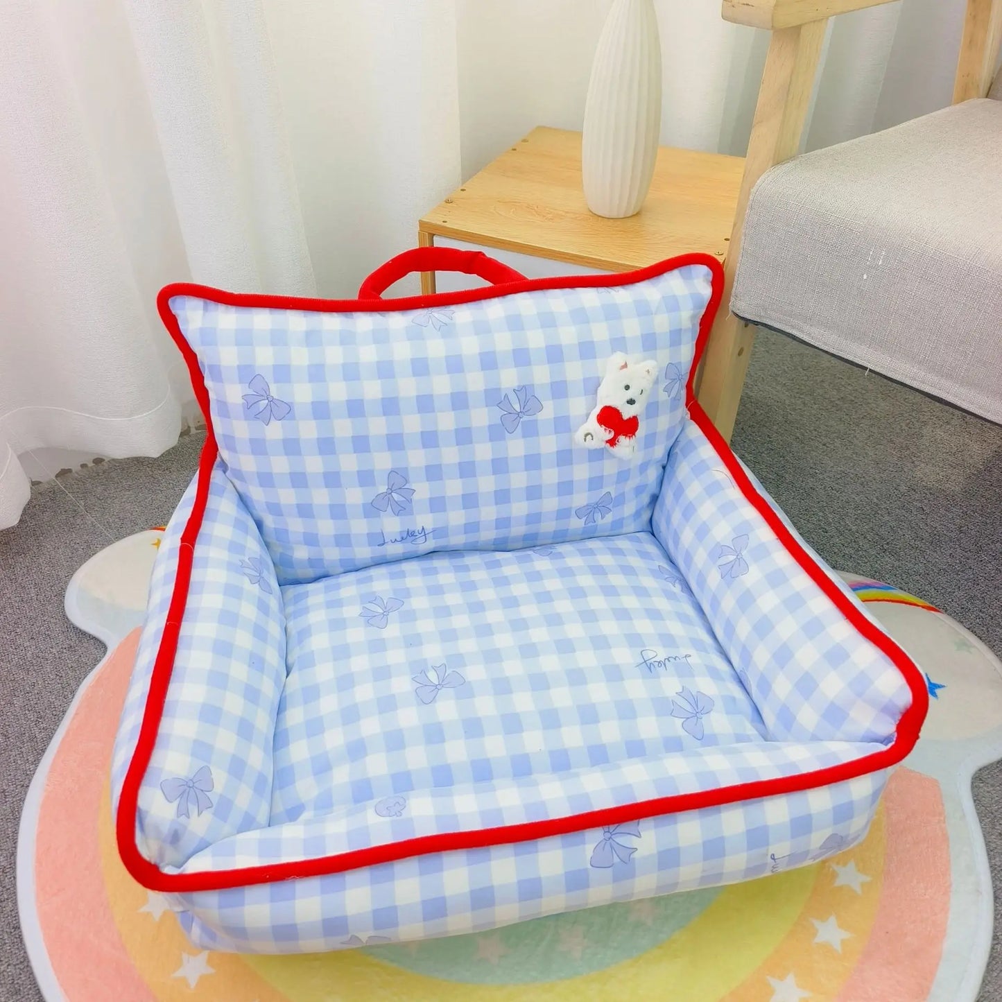 cozy and comfortable pet sofa bed