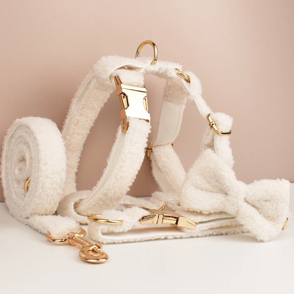 pet dog handmade knitted necklace