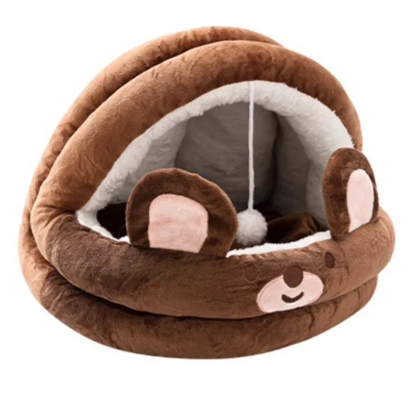 cartoon pet sleeping bed