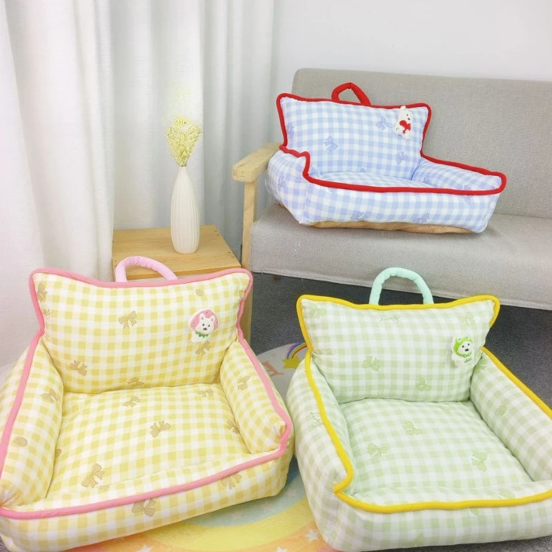 cozy and comfortable pet sofa bed