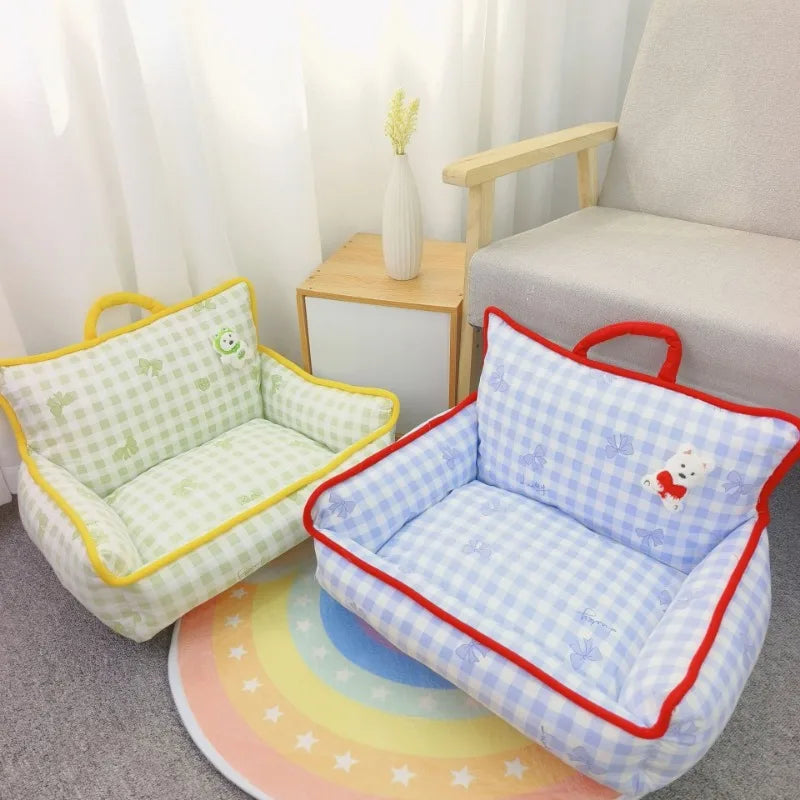 cozy and comfortable pet sofa bed