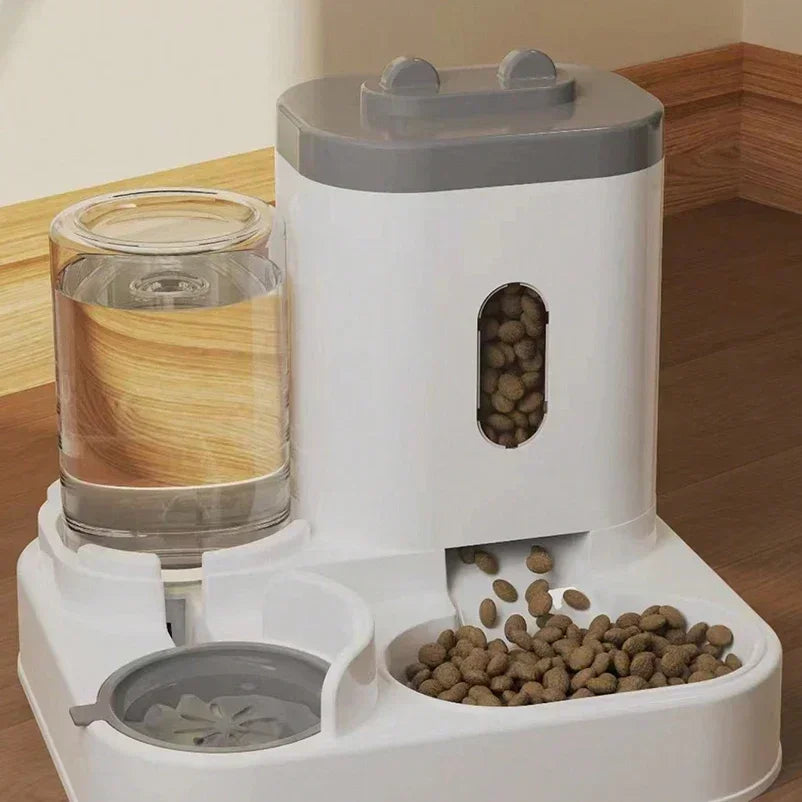 2-in-1 automatic pet feeder