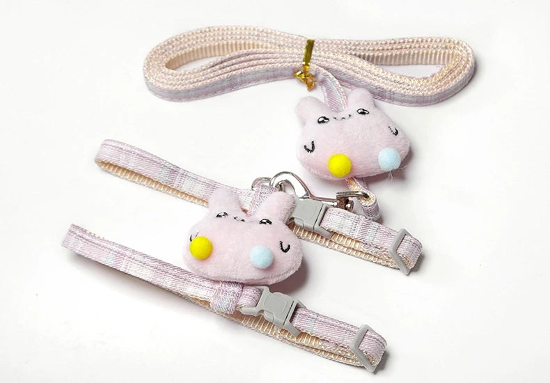 cat harness leash set