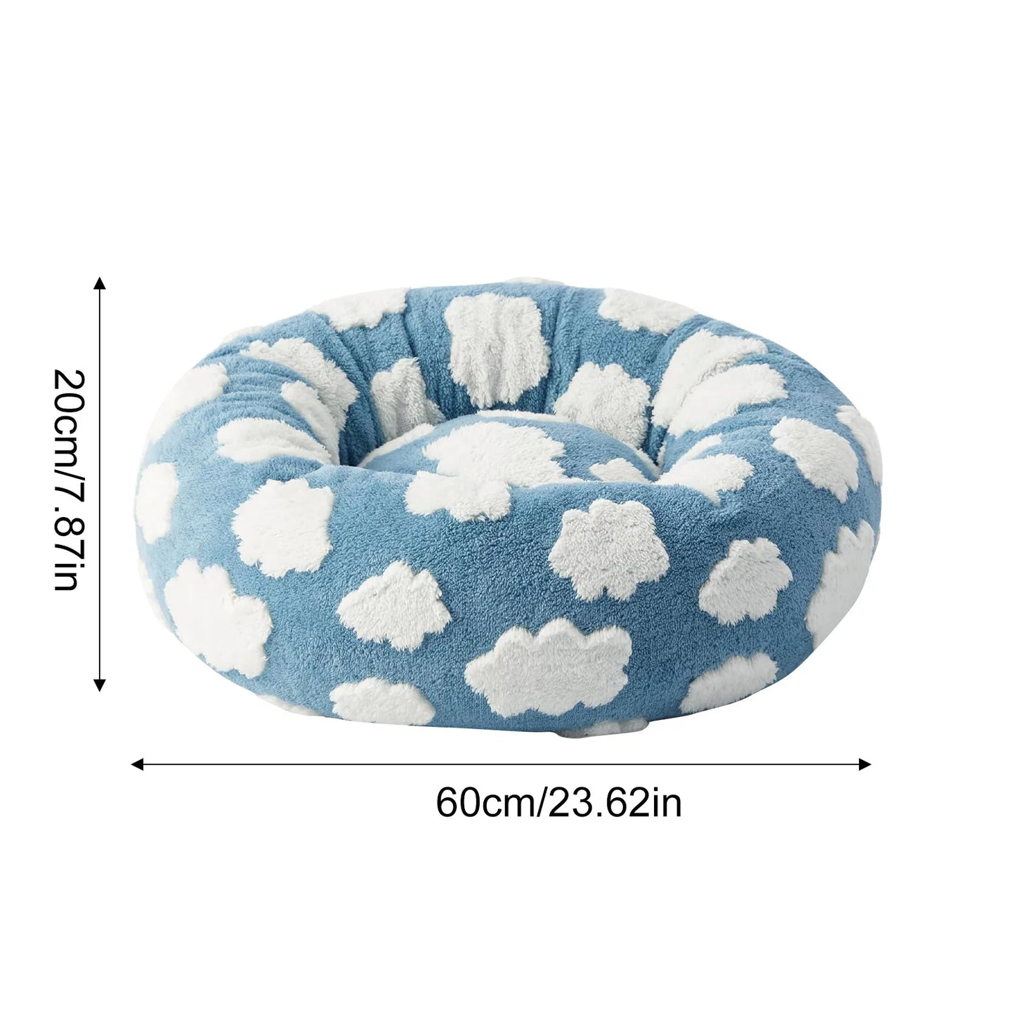 sky clouds bed for dogs and cats