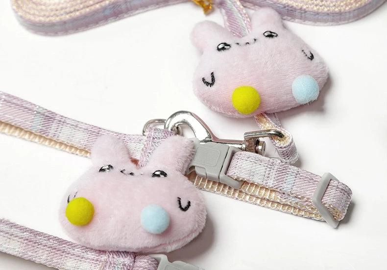 cat harness leash set