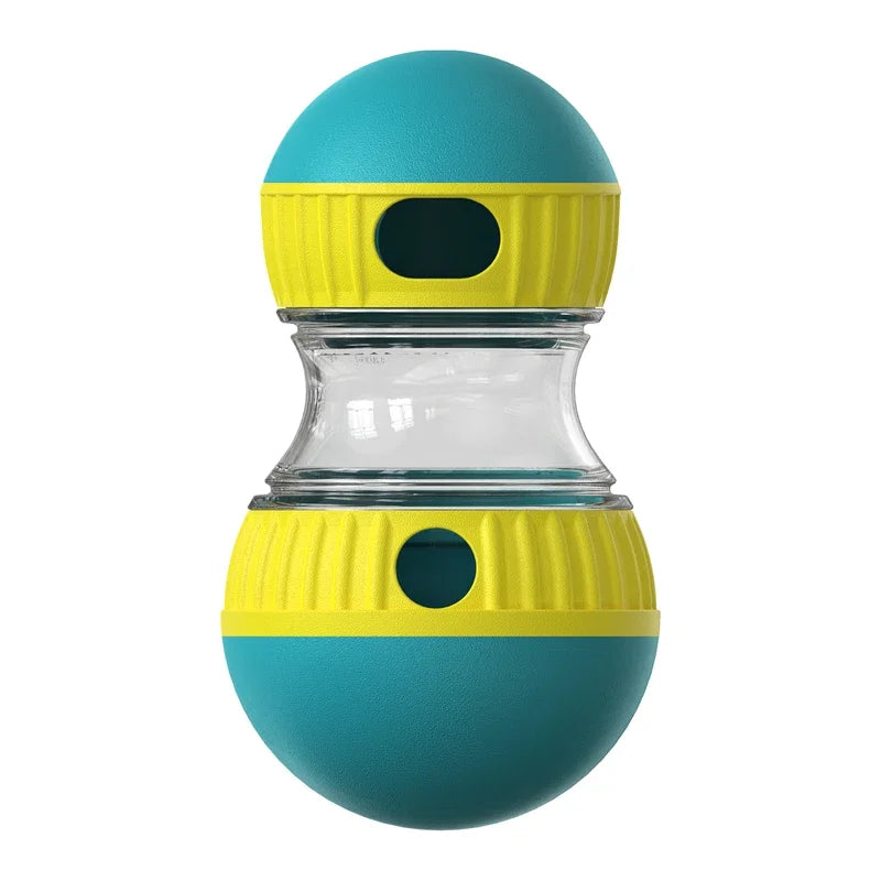 rolling feeder toy