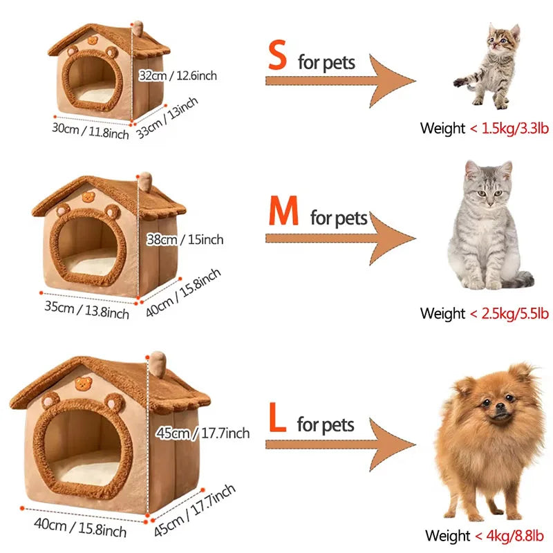comfortable pet nest small tent