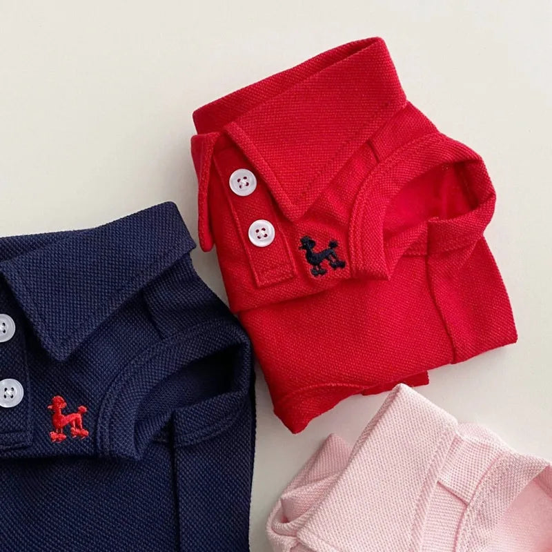 summer polo shirt for dogs