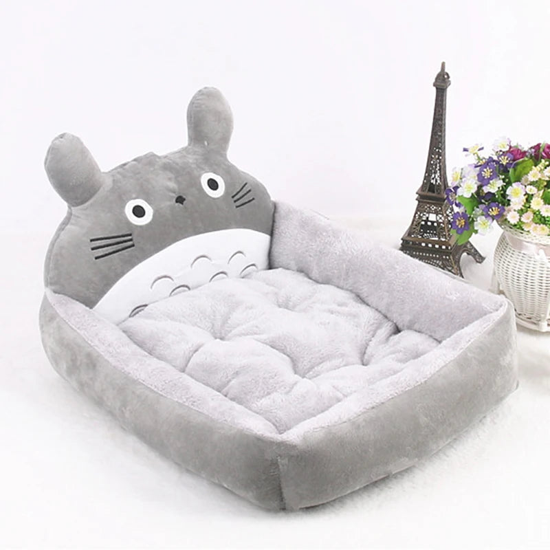 washable cartoon pet beds