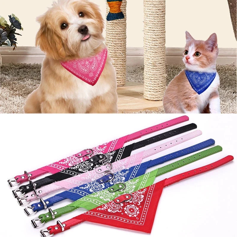 pet bandanas collar for dogs and cats